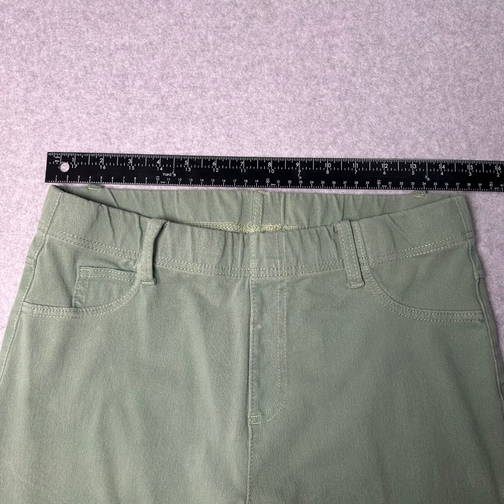 Womens‎ Olive Green Stretch Waist Pants Casual Slim Fit Size Unknown - Picture 11 of 14